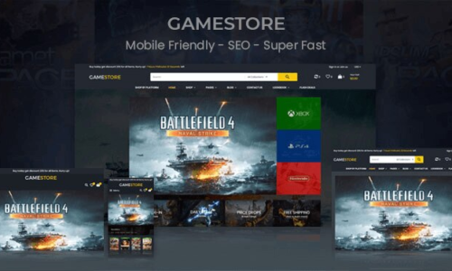 GameUniverse | Game Store Shopify Theme